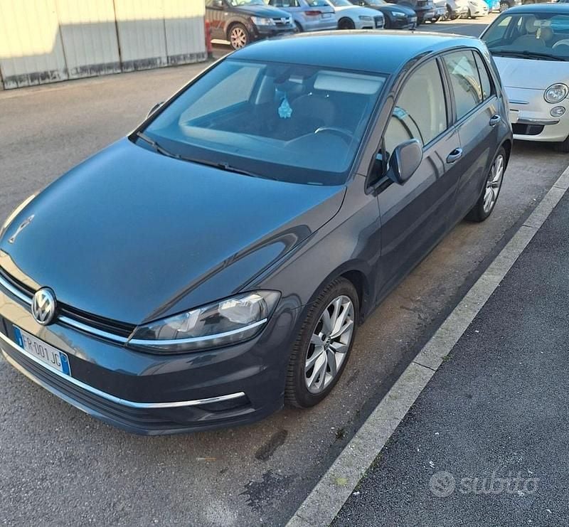 Usata VW Golf VII 115 CV (84 kW) 2018 Grigio Berlina
