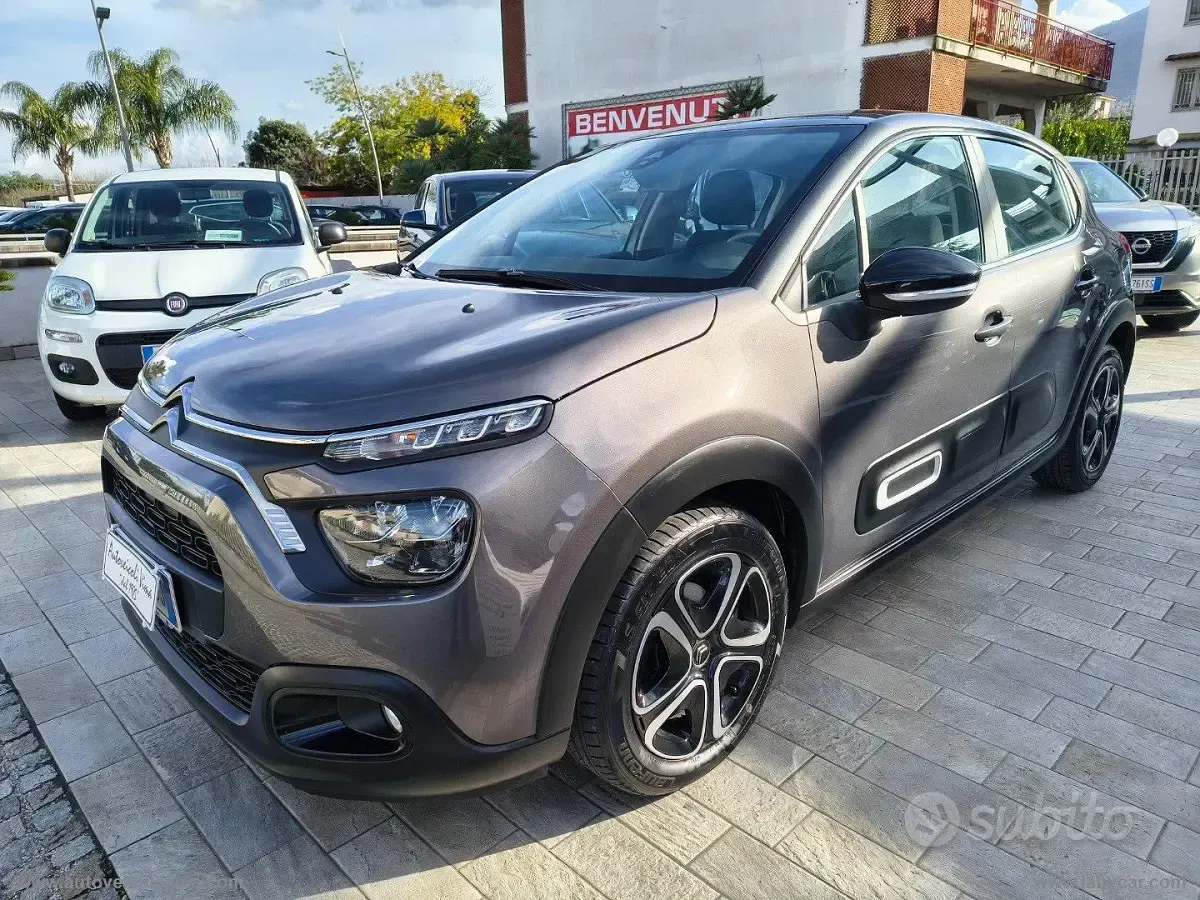 Usata Citroën C3 Feel 102 CV (75 kW) 2022 Grigio Utilitaria