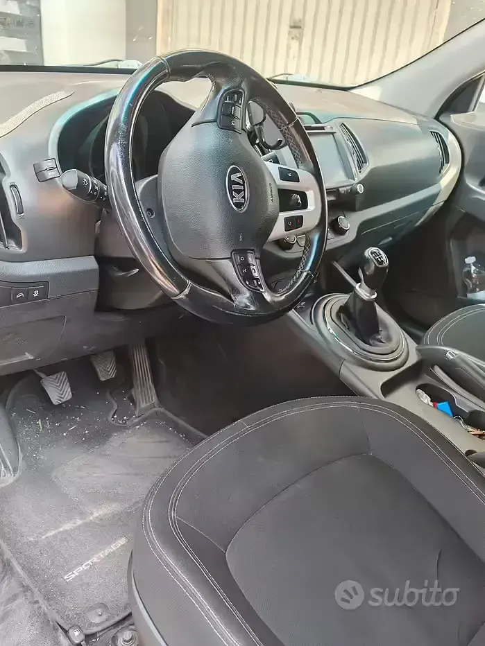 Usado Kia Sportage 116 CV (85 kW) 2014 Blanco SUV