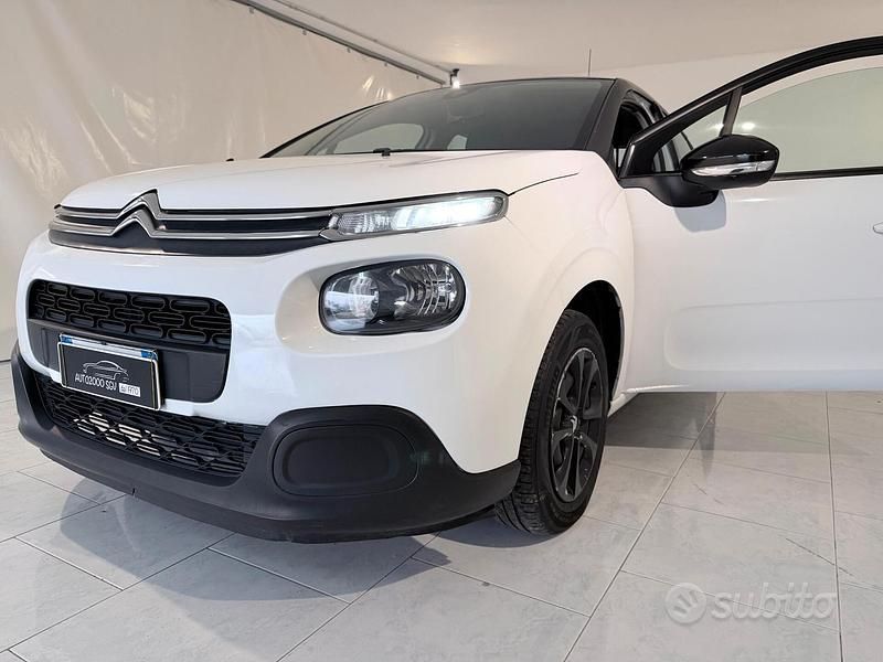 Usata Citroën C3 75 CV (55 kW) 2017 Bianco Berlina
