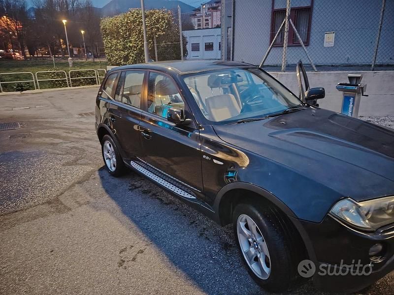 Usata BMW X3 150 CV (110 kW) 2008 Nero SUV