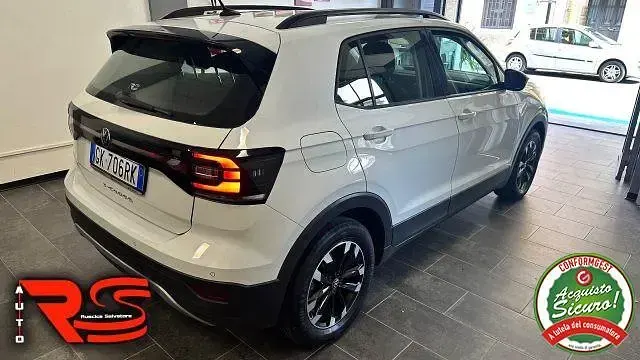 Usata VW T-Cross Style 110 CV (80 kW) 2022 Bianco SUV