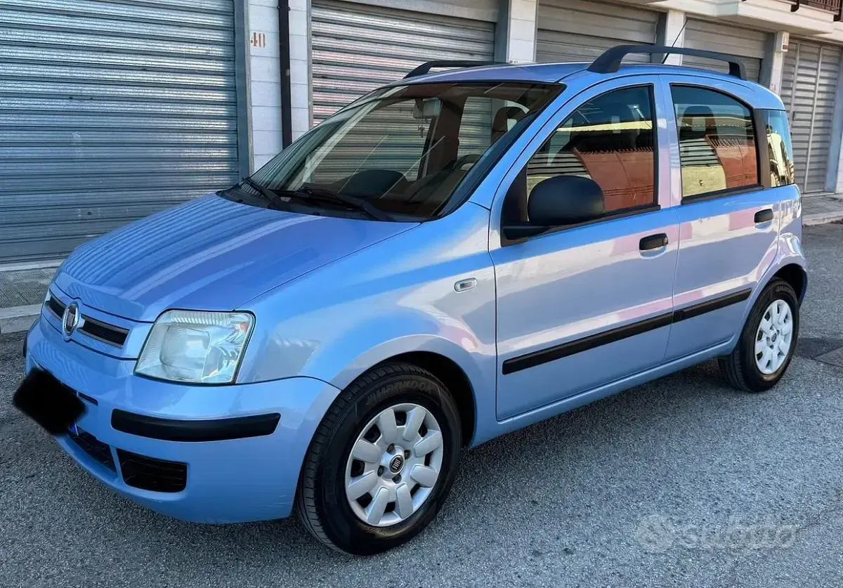Usata Fiat Panda Easy 69 CV (50 kW) 2012 Blu Utilitaria