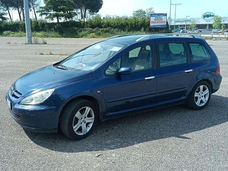 Usata Peugeot 307 107 CV (78 kW) 2003 Blu/azzurro Station wagon