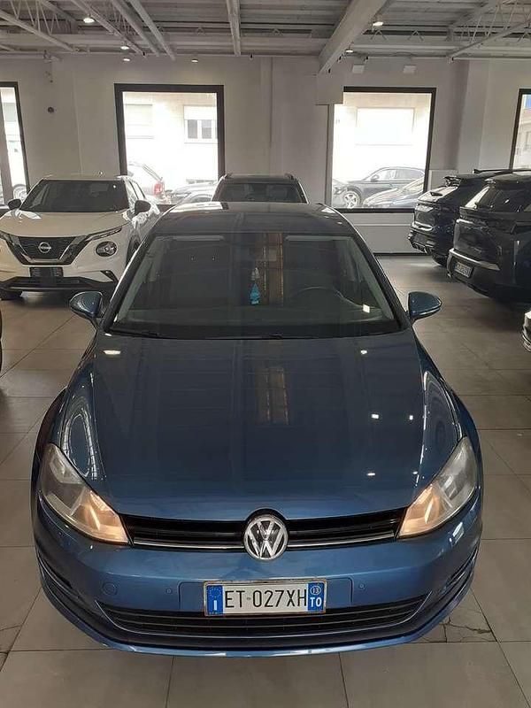 Usata VW Golf VII Comfortline 105 CV (77 kW) 2013 Blu Berlina