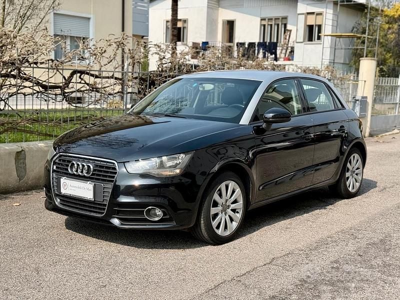 Usata Audi A1 Sportback 86 CV (63 kW) 2014 Nero Utilitaria