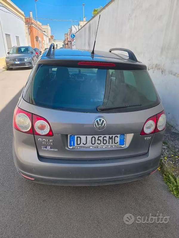 Usata VW Golf Plus Cross 105 CV (77 kW) 2007 Grigio Monovolume