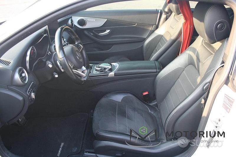 Usata Mercedes C250 Premium Plus 204 CV (150 kW) 2017 Bianco Coupé