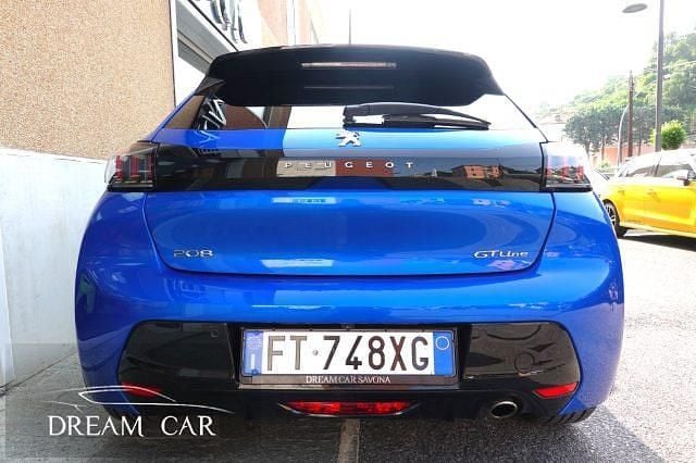 Usata Peugeot 208 GT-line 102 CV (75 kW) 2019 Blu perlato Utilitaria