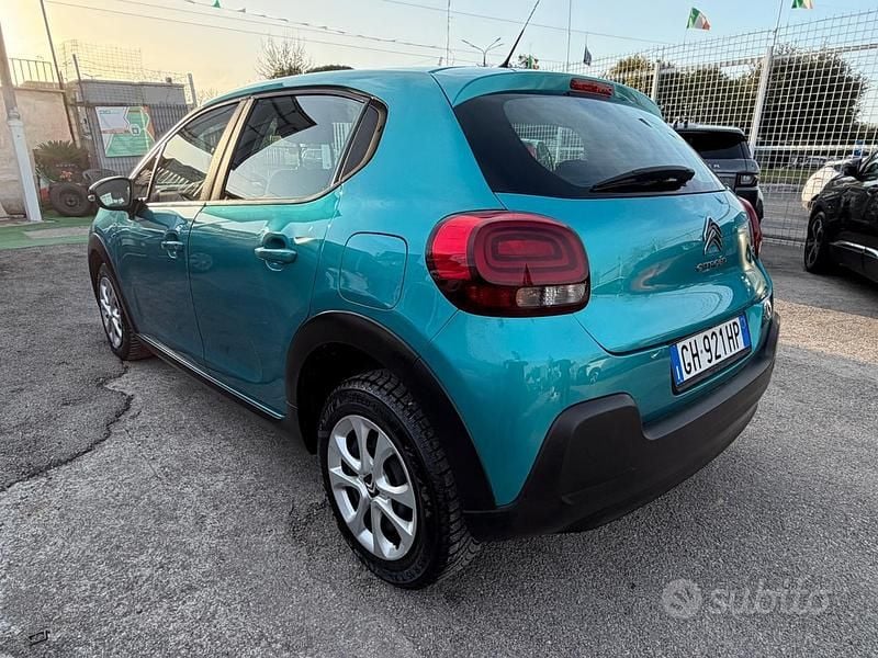 Usata Citroën C3 Feel 102 CV (75 kW) 2021 Blu Utilitaria