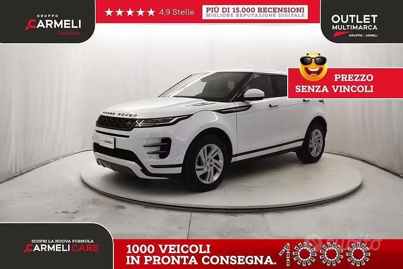 Usata Land Rover Range Rover evoque R-Dynamic 150 CV (110 kW) 2020 Bianco SUV