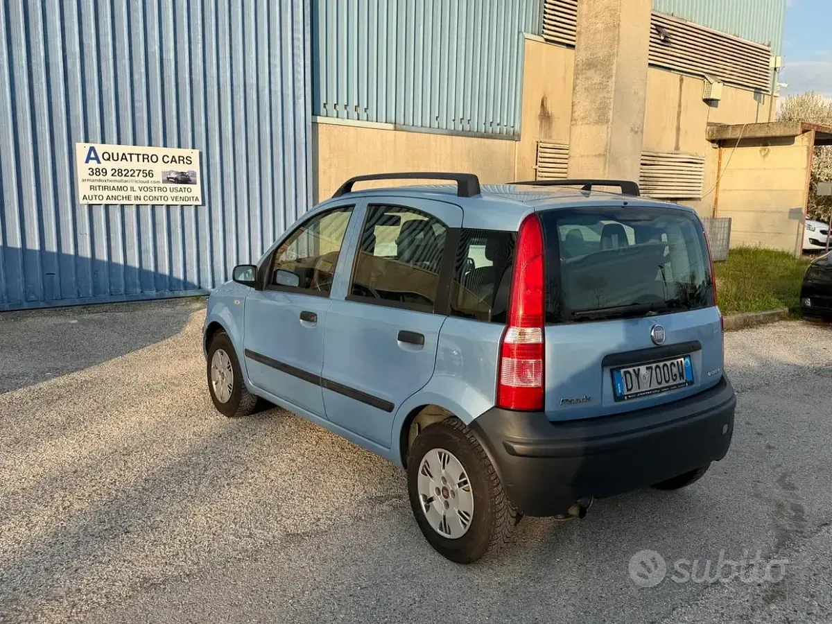 Usata Fiat Panda Dynamic 69 CV (50 kW) 2009 Blu Utilitaria