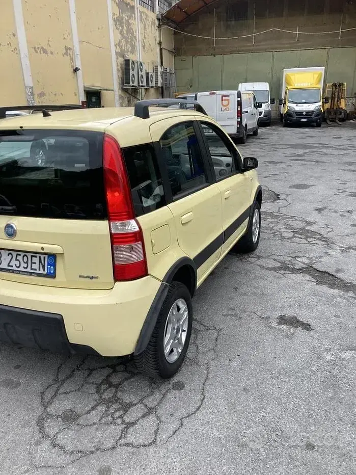 Usata Fiat Panda 4x4 Climbing 69 CV (50 kW) 2006 Giallo Utilitaria