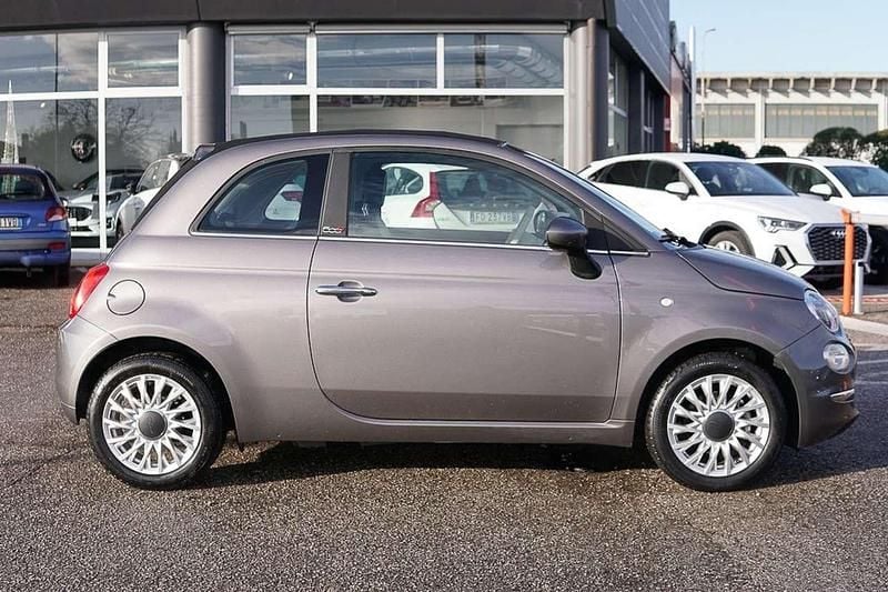 Usata Fiat 500C Dolcevita 69 CV (50 kW) 2021 Grigio pompei Cabrio