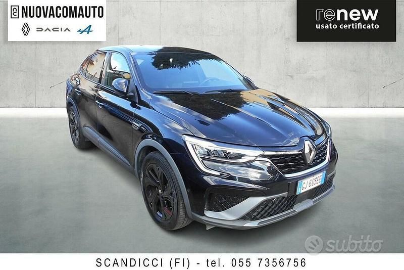 Usata Renault Arkana RS Line 145 CV (106 kW) 2022 Nero SUV