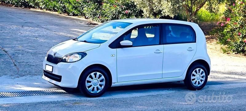 Usata Skoda Citigo G-TEC Ambition 68 CV (50 kW) 2016 Beige Utilitaria