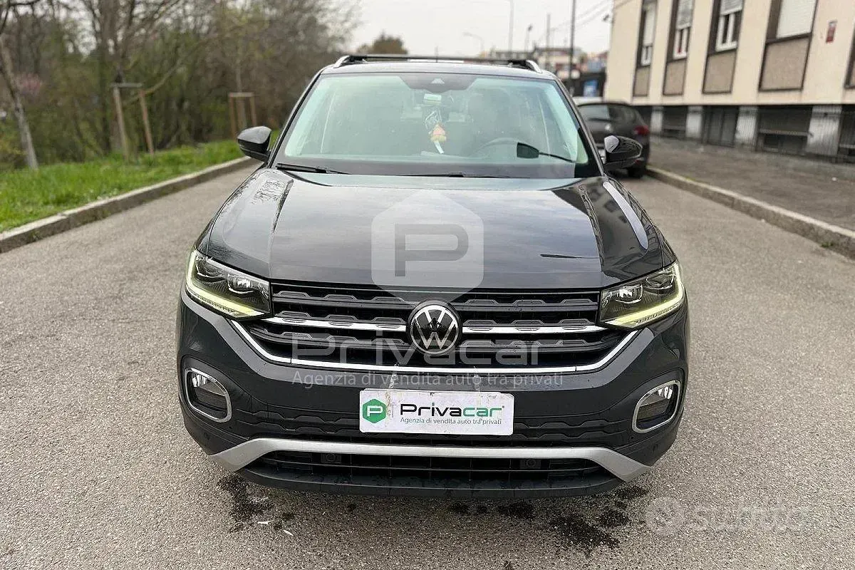 Usata VW T-Cross Advance 150 CV (110 kW) 2021 Grigio SUV