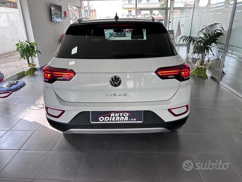 Usata VW T-Roc Style 110 CV (80 kW) 2023 Bianco SUV