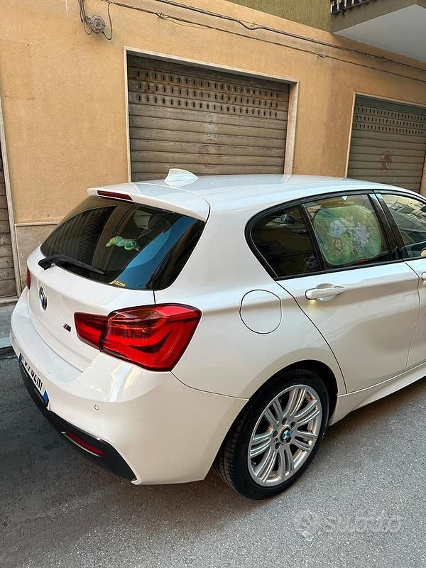 Usata BMW 116 M Sport 116 CV (85 kW) 2015 Bianco Utilitaria