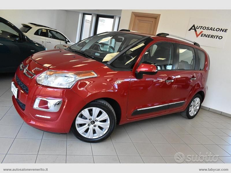 Usata Citroën C3 Picasso Exclusive 92 CV (67 kW) 2013 Marrone Monovolume