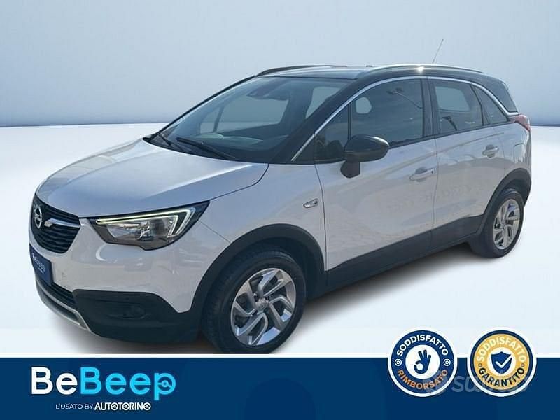 Bianco pastello Usata 2019 Opel Crossland X Innovation SUV | 10.600 € (Buon prezzo) - Immagine 1/3