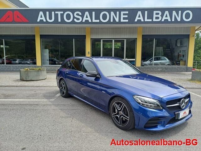 Usata Mercedes C220 AMG 2021 Blu Station wagon