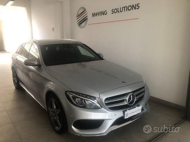Usata Mercedes C220 Premium 170 CV (125 kW) 2019 Argento Station wagon