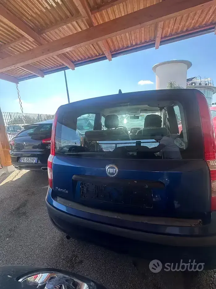 Usata Fiat Panda 69 CV (50 kW) 2006 Blu Utilitaria