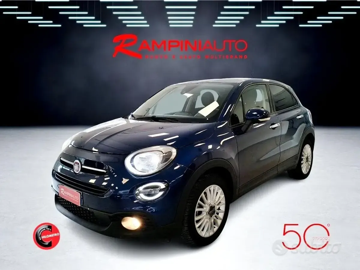 Occasion Fiat 500X Connect 95 ch (69 kW) 2021 Bleue SUV