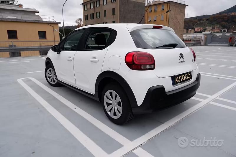 Usata Citroën C3 Feel 101 CV (74 kW) 2020 Bianco Utilitaria