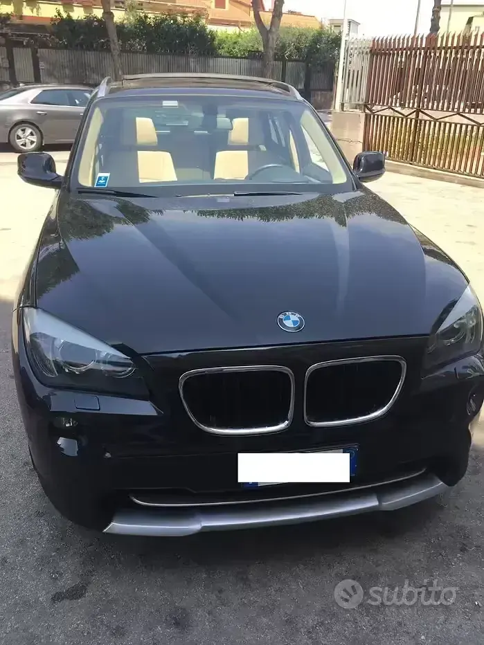 Usata BMW X1 177 CV (130 kW) 2009 Nero SUV