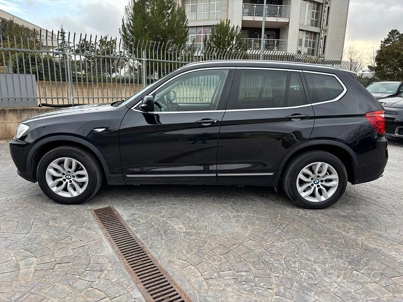 Usata BMW X3 Efficient Dynamics 150 CV (110 kW) 2014 Nero SUV