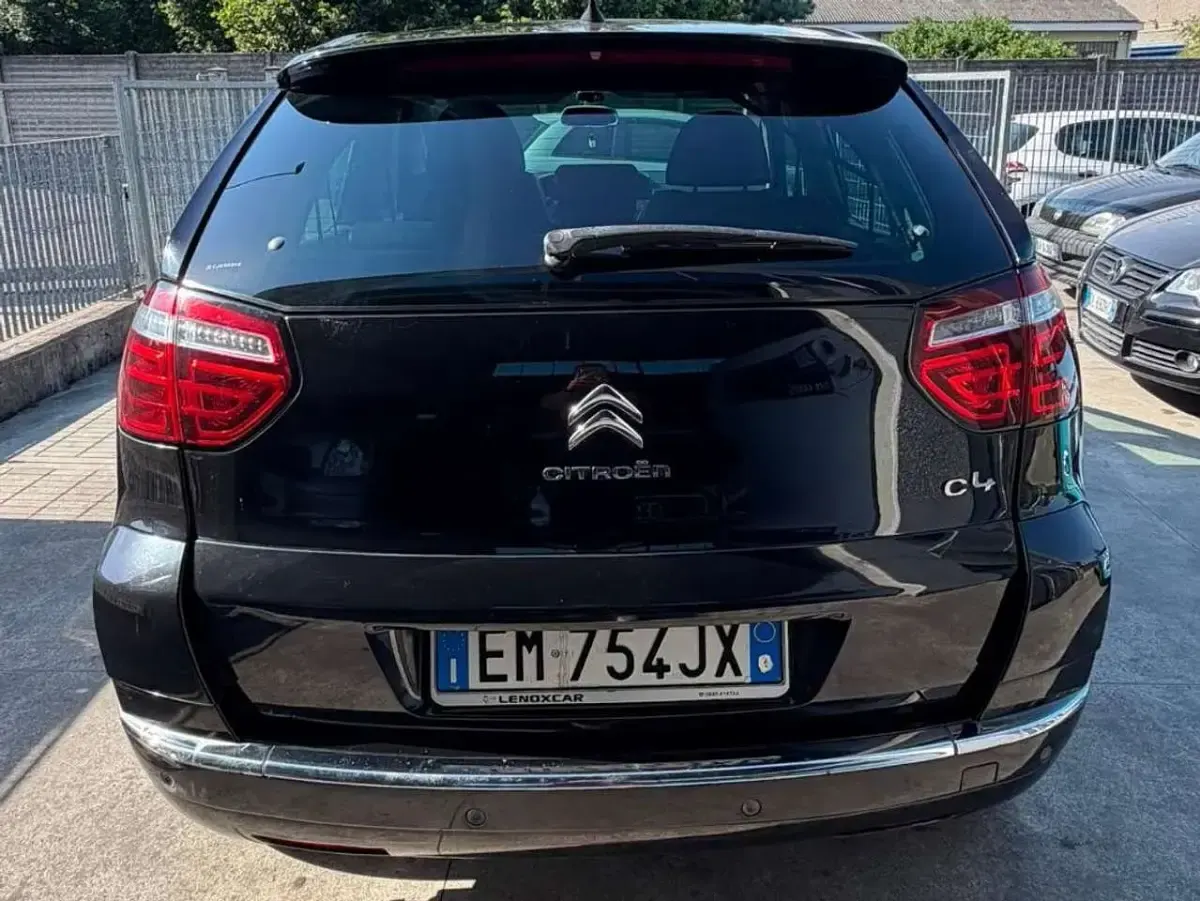 Usata Citroën C4 Picasso Exclusive 111 CV (81 kW) 2012 Nero Monovolume