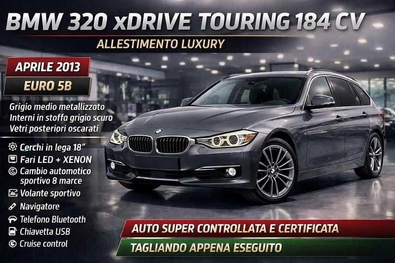 Usata BMW 320 Luxury Line 184 CV (135 kW) 2013 Other Station wagon
