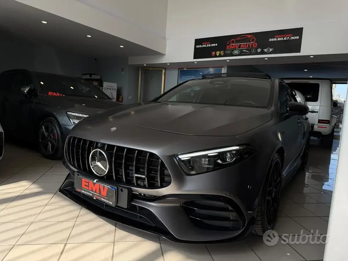 Usata Mercedes A45 AMG Premium Plus 421 CV (309 kW) 2024 Grigio Utilitaria