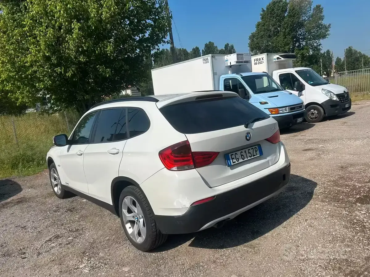 Usata BMW X1 143 CV (105 kW) 2011 Bianco SUV