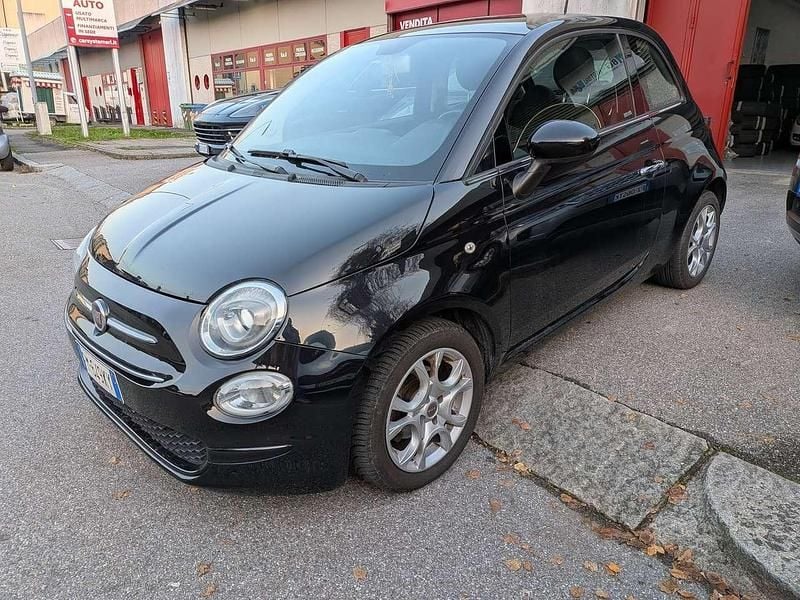 Usata Fiat 500C Lounge 69 CV (50 kW) 2017 Nero Cabrio