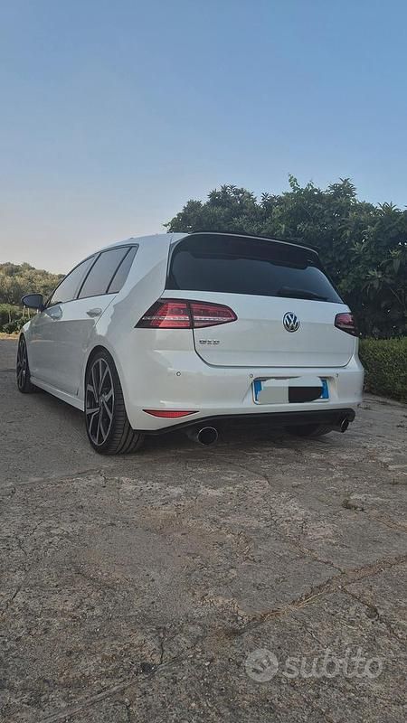 Usata VW Golf VII GTD 2014 Bianco Berlina