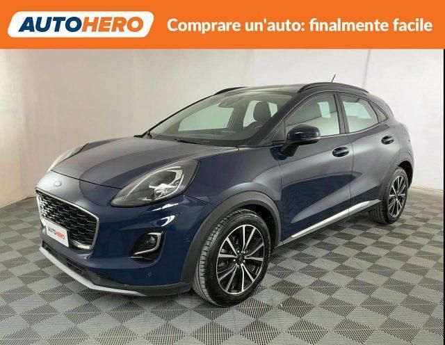 Usata Ford Puma Titanium 125 CV (91 kW) 2020 Blu SUV