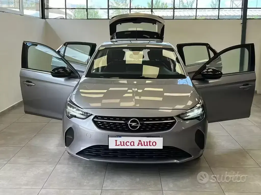 Usata Opel Corsa Elegance 75 CV (55 kW) 2021 Grigio Utilitaria