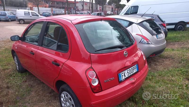 Usata Nissan Micra 80 CV (58 kW) 2009 Rosso Berlina