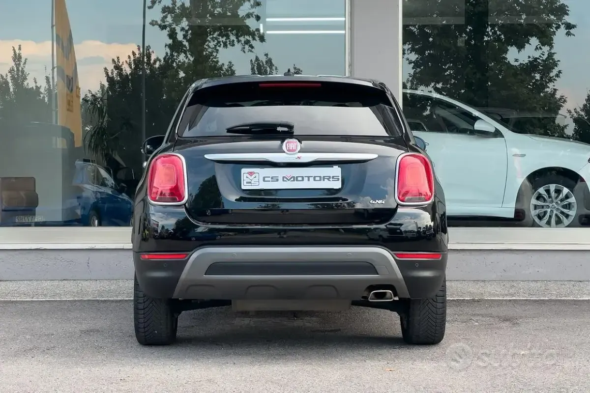 Usata Fiat 500X Cross 140 CV (102 kW) 2018 Nero SUV