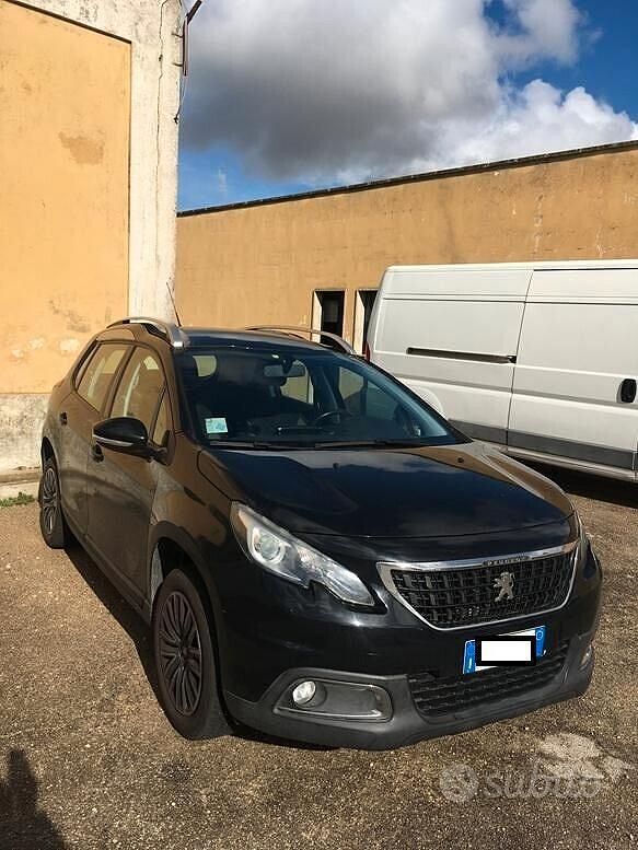 Usata Peugeot 2008 Allure 82 CV (60 kW) 2017 Nero SUV