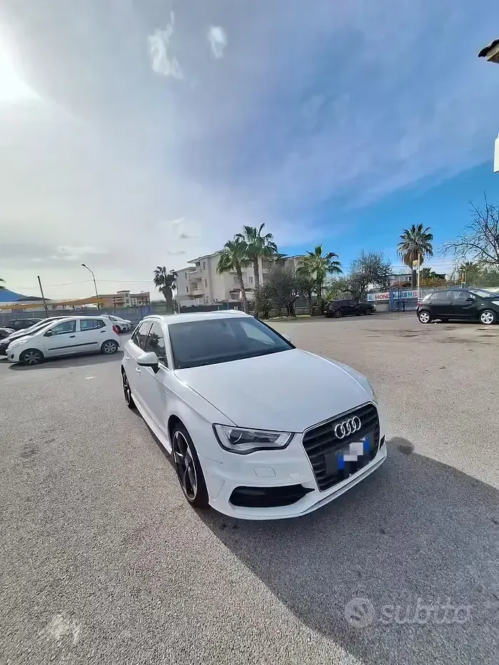 Brugt Audi A3 2015 Hvid Sedan