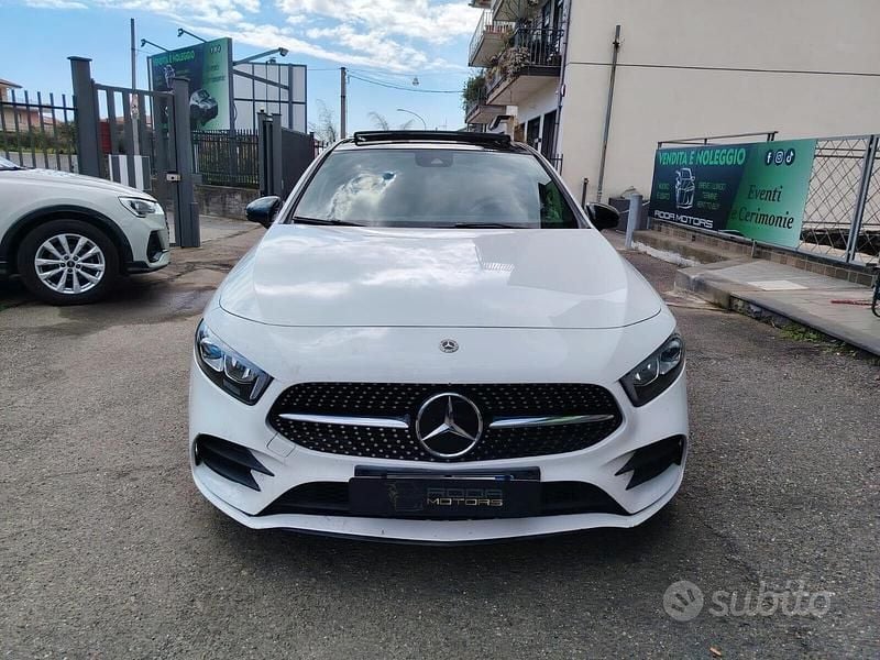 Usata Mercedes A180 Premium 116 CV (85 kW) 2020 Bianco Berlina