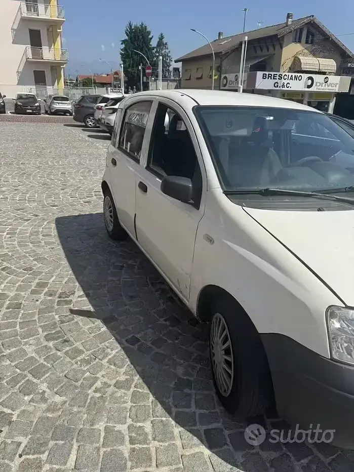 Usata Fiat Panda 69 CV (50 kW) 2010 Bianco Utilitaria