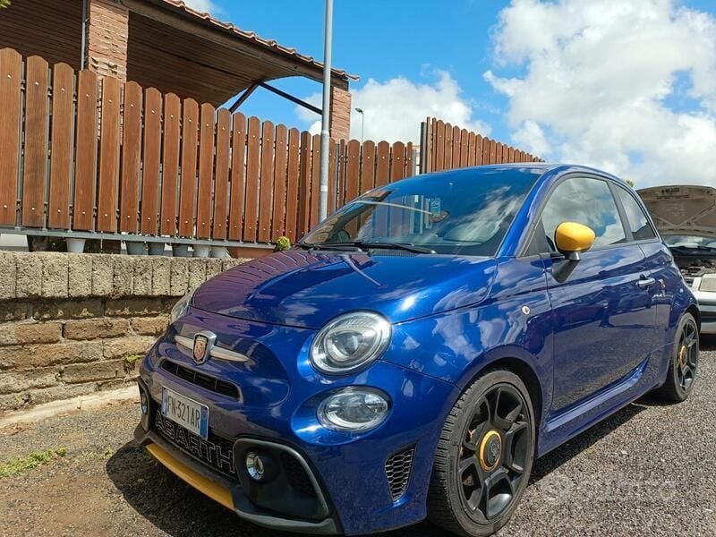 Usata Abarth 595 160 CV (117 kW) 2018 Blu Utilitaria