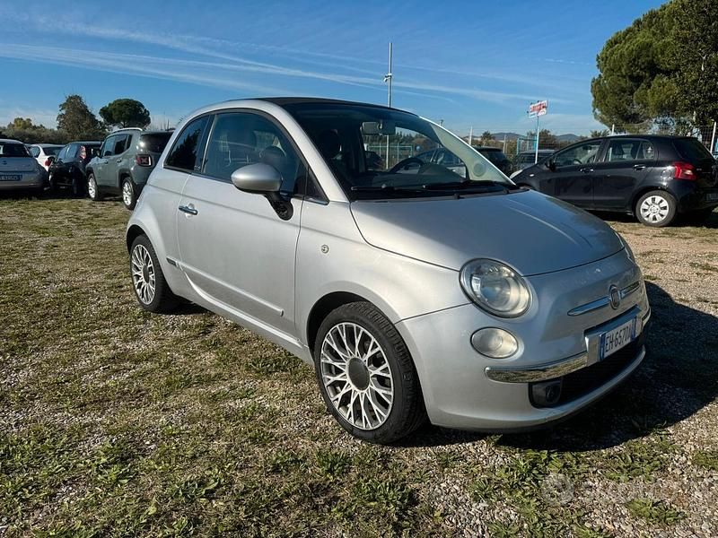 Usata Fiat 500 69 CV (50 kW) 2011 Grigio Cabrio