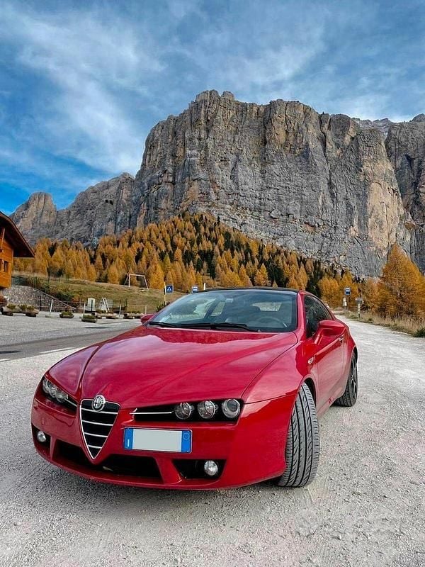 Usata Alfa Romeo Brera 200 CV (147 kW) 2009 Rosso Coupé