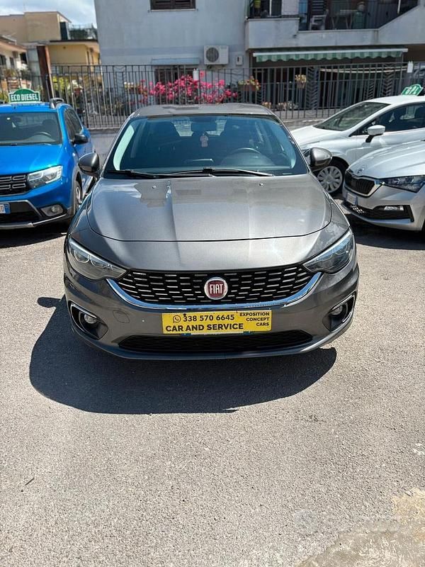 Grigio Usata 2019 Fiat Tipo Sport Tre volumi | 8999 € (Buon prezzo) - Immagine 1/4